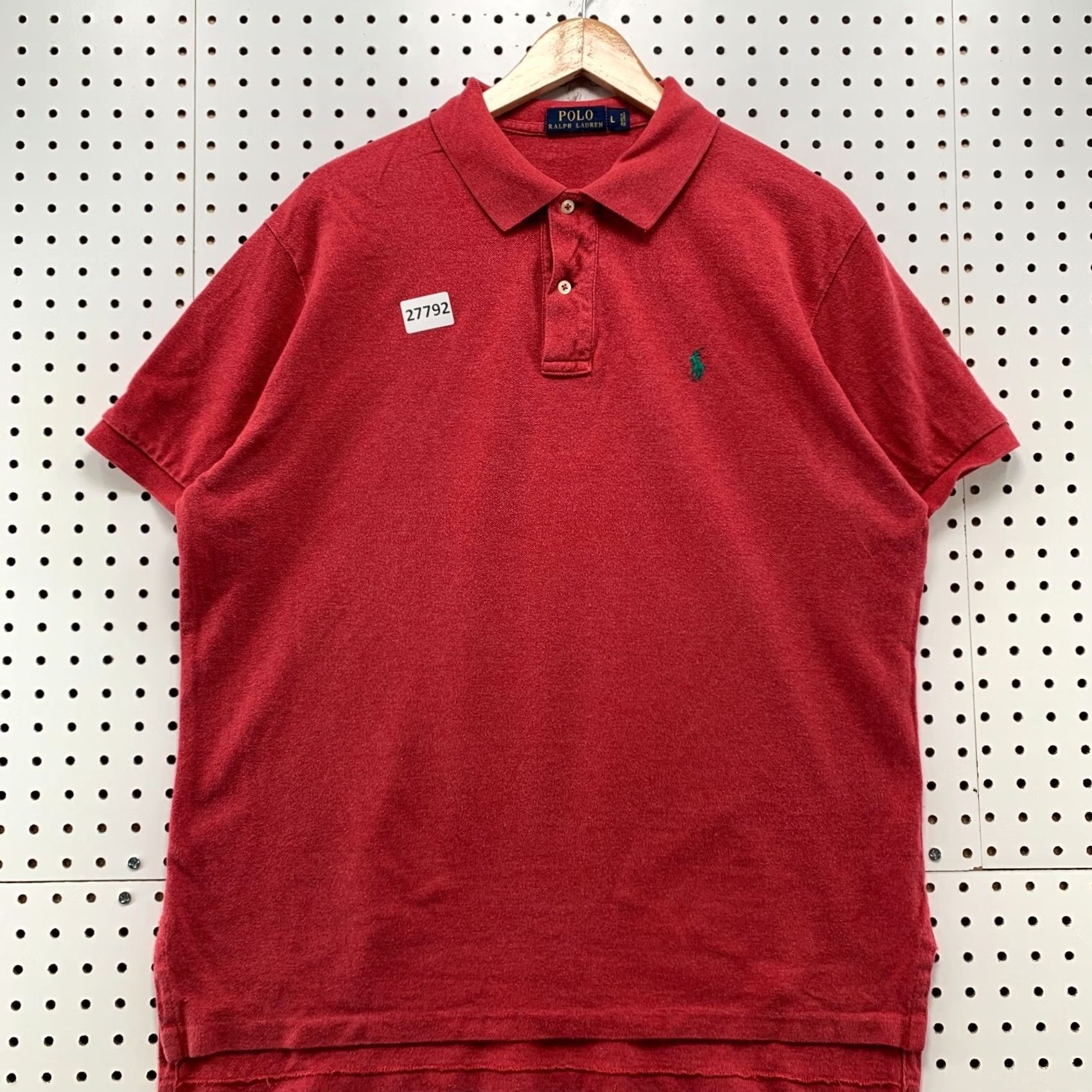 Polo Ralph Lauren Polo Ralph Lauren Red Green Pony Shirt Mens Large Casual Size US L / EU 52-54 / 3 - 2 Thumbnail