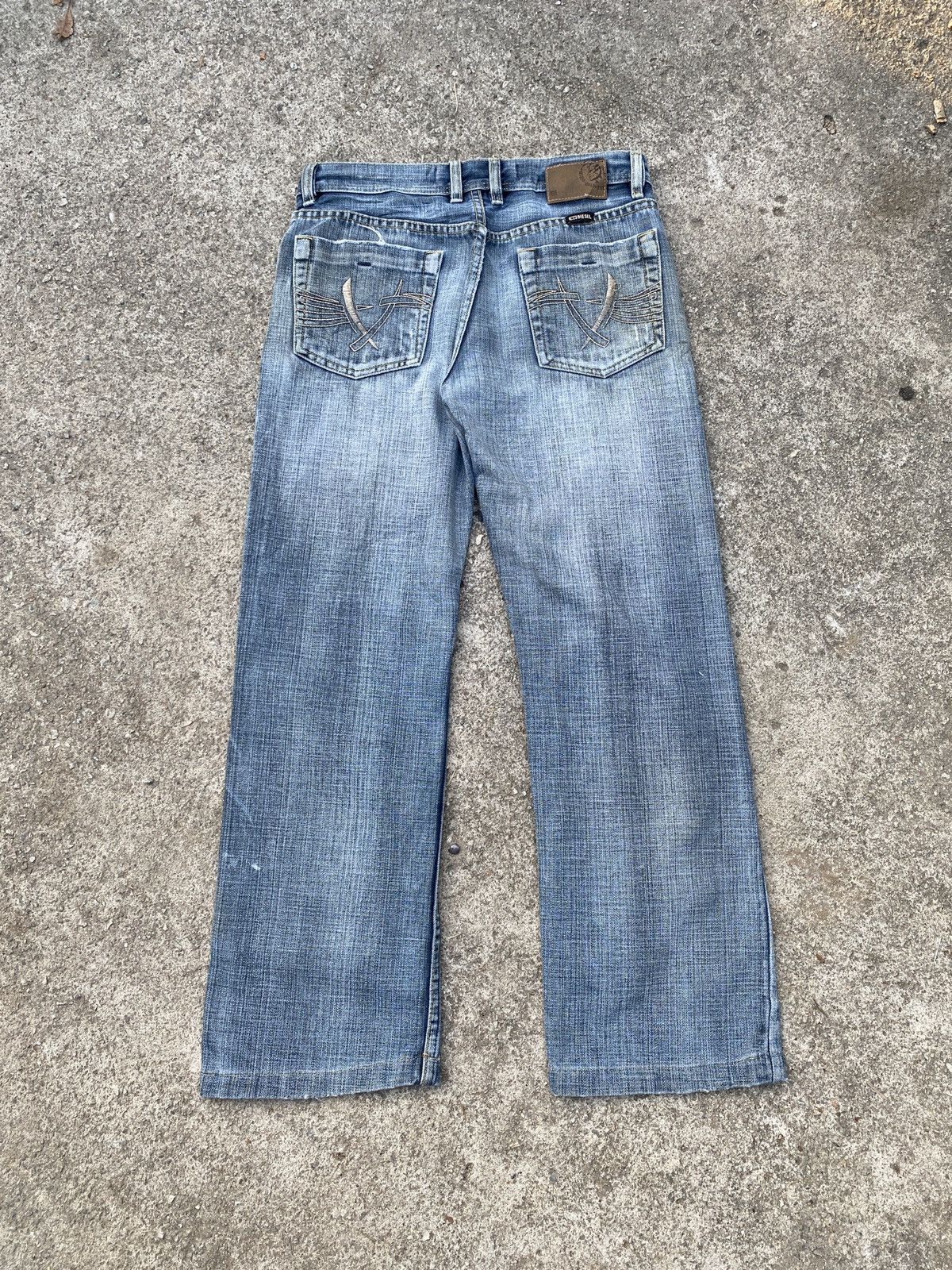Diesel Vintage 2000s Diesel Industry Tribal Design Jeans Size US 30 / EU 46 - 1 Thumbnail