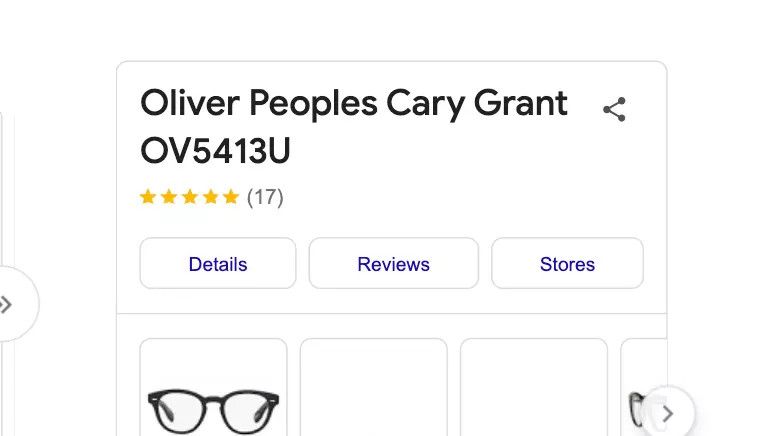 Oliver Peoples OLIVER PEOPLES CARY GRANT OPTICAL Size ONE SIZE - 7 Thumbnail
