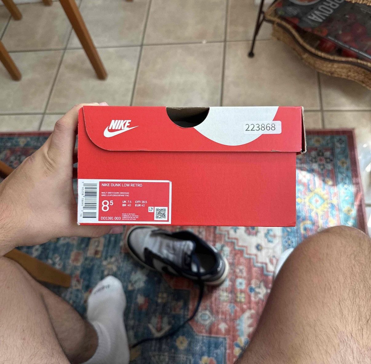 Nike Nike Dunk Georgetown 8.5 Size US 8.5 / EU 41-42 - 9 Thumbnail