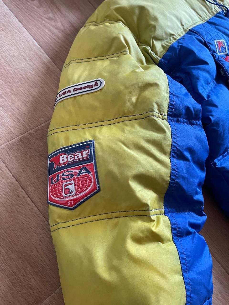 Vintage Bear Usa Down Jacket Big Logo Vintage Size US M / EU 48-50 / 2 - 4 Thumbnail