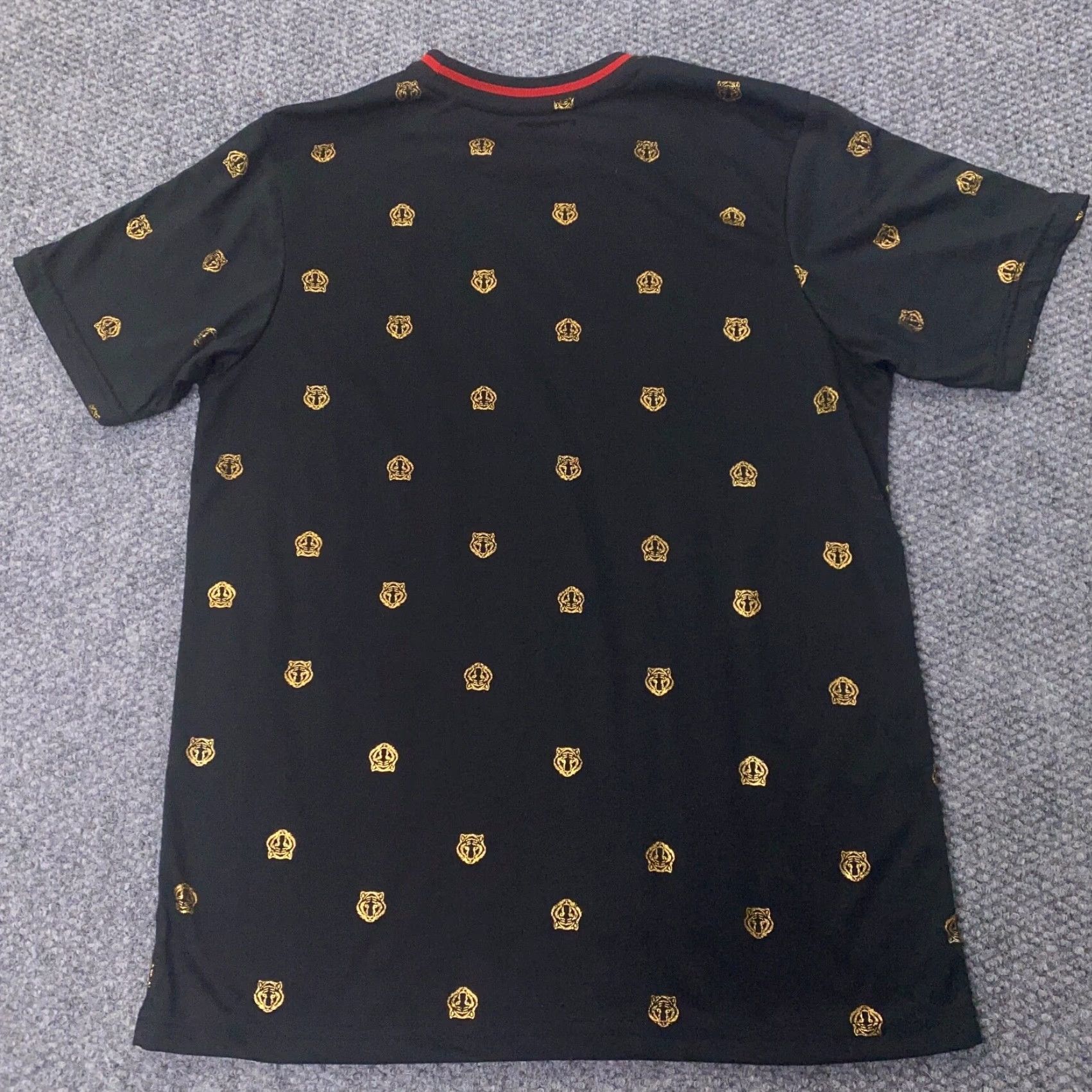 Vintage VINTAGE Drill Clothing Company Shirt Mens Adult Small Black Animal Print Tiger Graphic Size US S / EU 44-46 / 1 - 5 Thumbnail