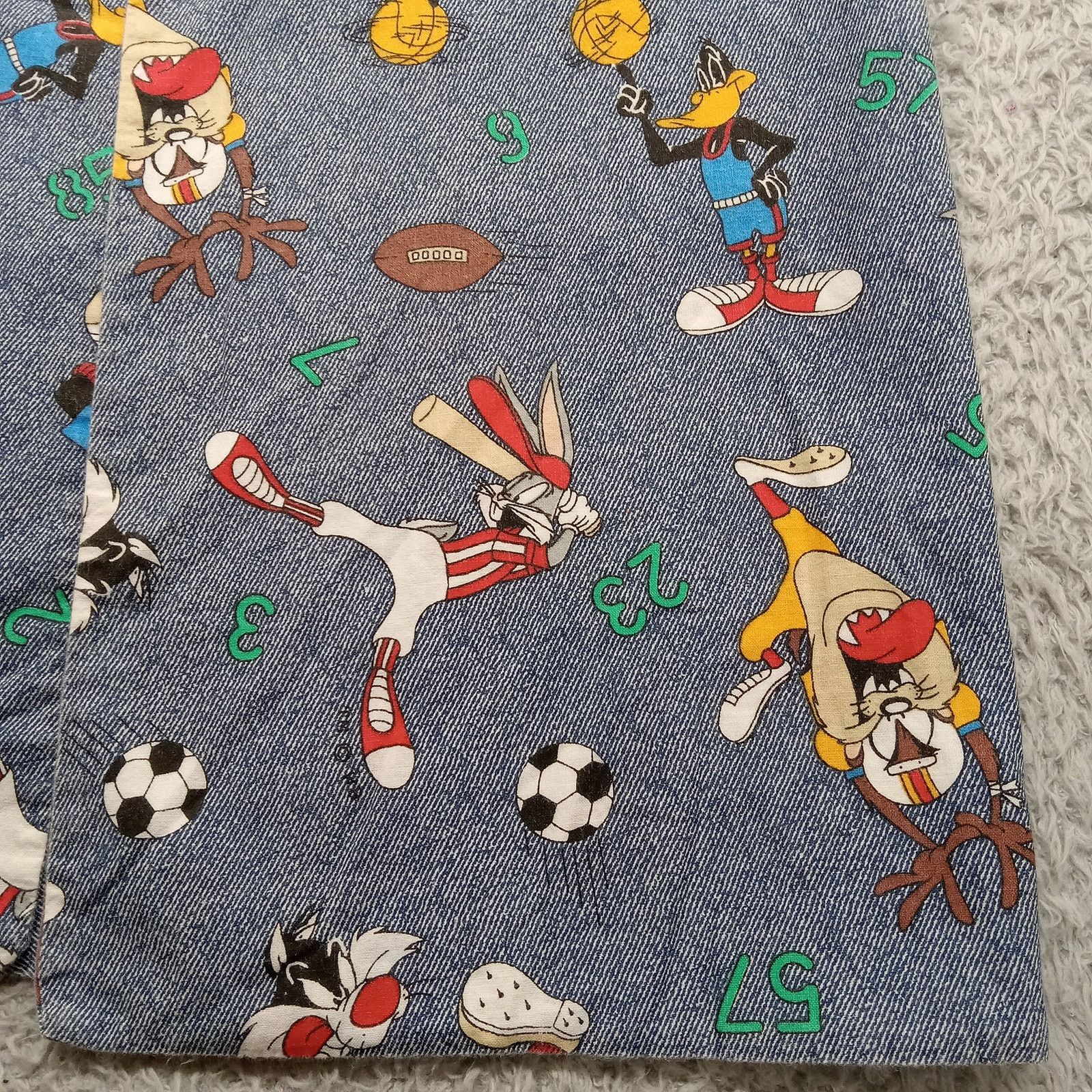 & Other Stories Reversible Looney Toon Vest M Womens Taz Buggs Bunny Cotton Size M / US 6-8 / IT 42-44 - 3 Thumbnail