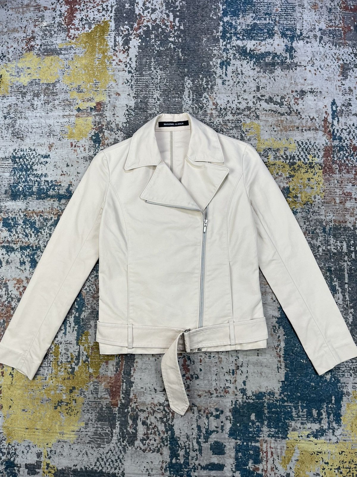 Hysteric Glamour Marginal Glamor Double Collar Belted Rider Jackets Size M / US 6-8 / IT 42-44 - 1 Thumbnail