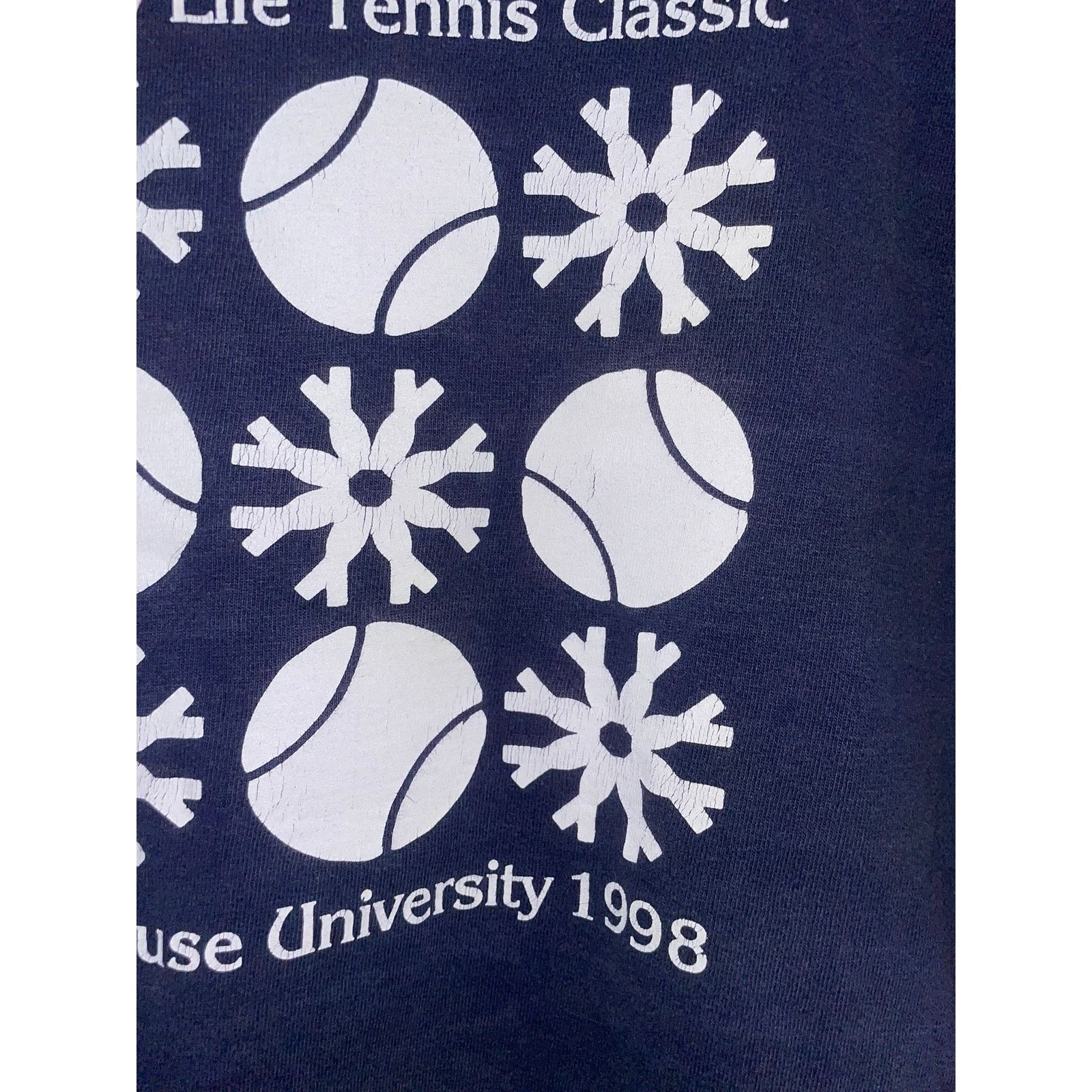 Fruit Of The Loom Vintage Syracuse University Shirt Life Tennis Classic Tee L Size US L / EU 52-54 / 3 - 4 Thumbnail
