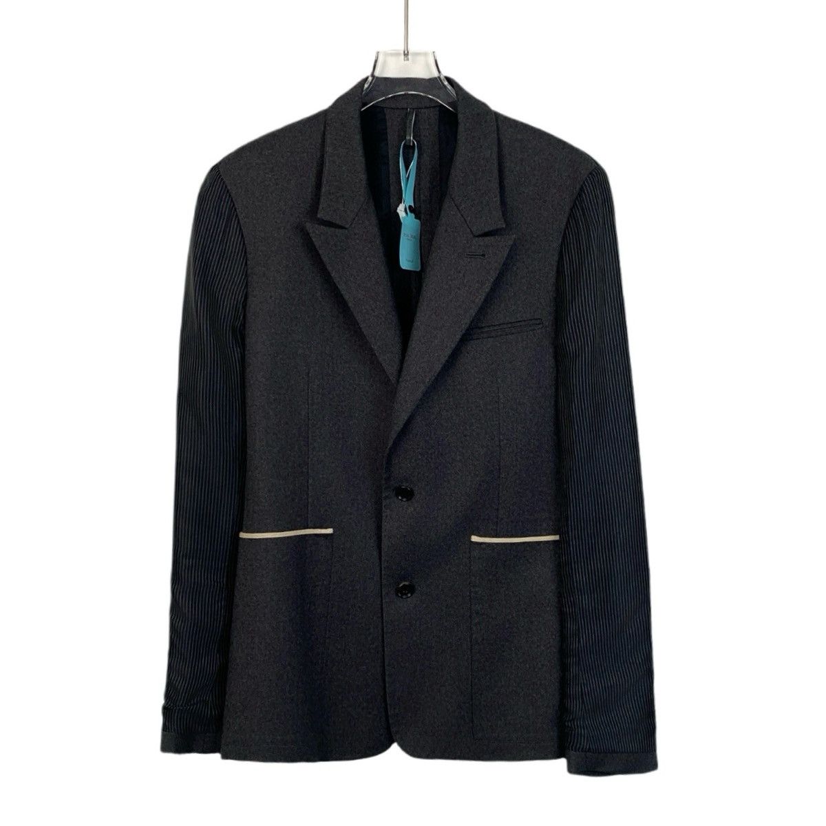 Dior Dior Black Wool Lapel Single Breasted Long Sleeve Blazer Size S / US 4 / IT 40 - 1 Thumbnail