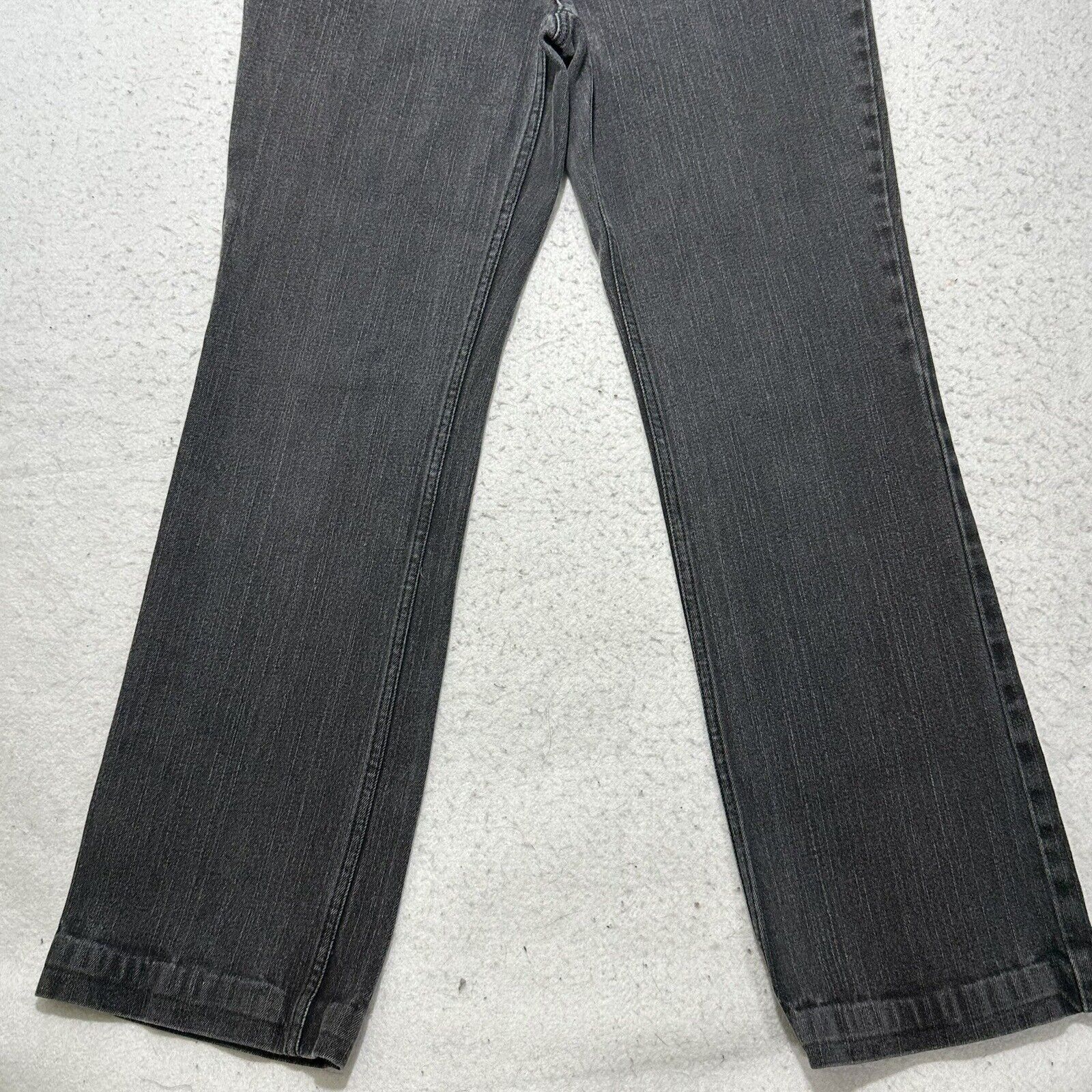 Liz Claiborne Liz Claiborne 8 Regular Slim Bootcut Jeans Dark Gray Denim Size 30" / US 8 / IT 44 - 3 Thumbnail