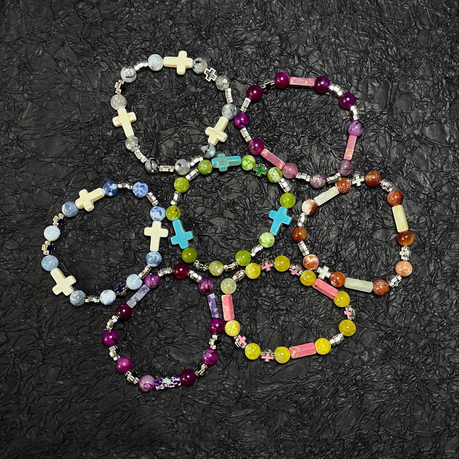 Jewelry Cross Vintage Bracelet Y2K Punk Chain Gotch Bracelets Chains Size ONE SIZE - 5 Thumbnail