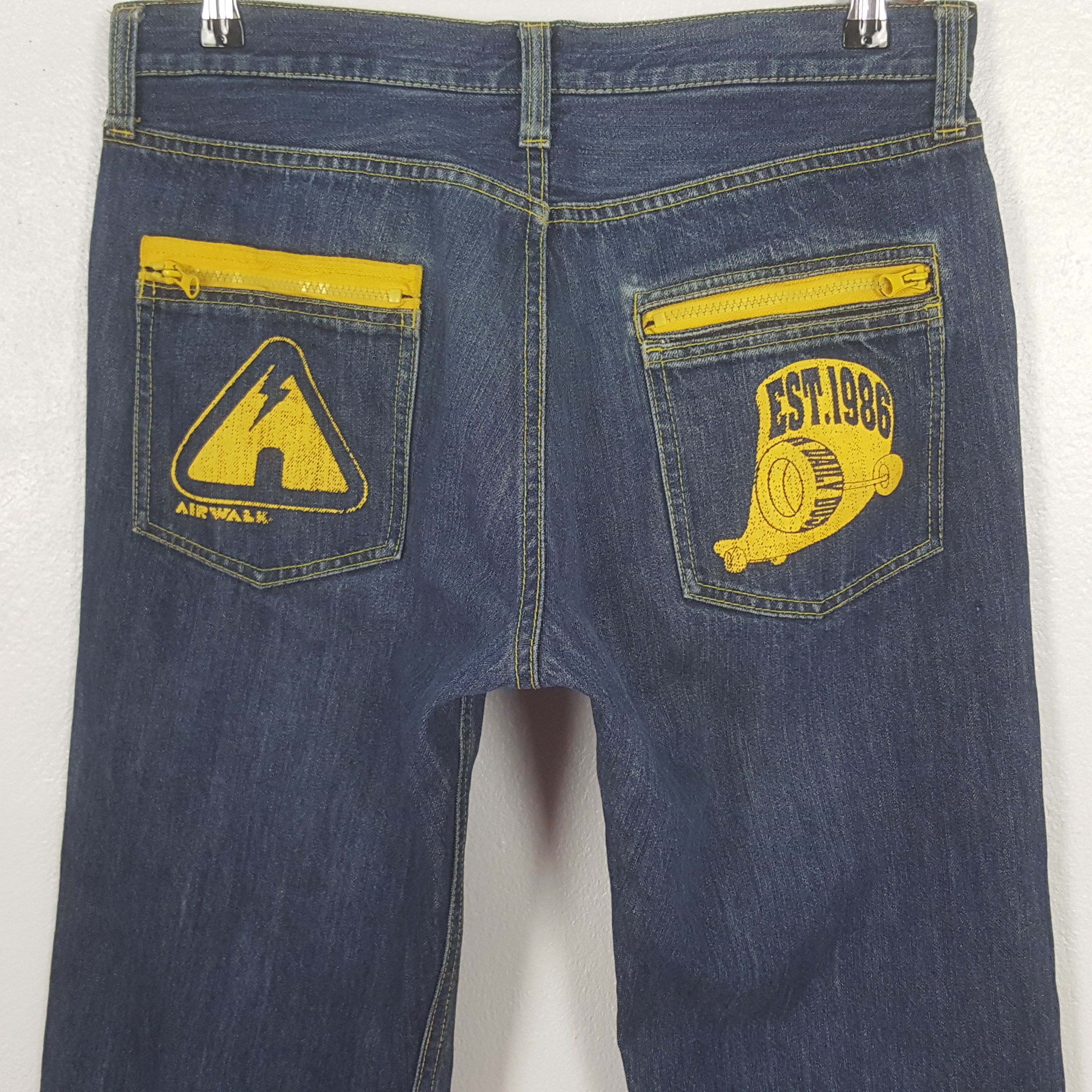 Airwalk Vintage Airwalk American Skateboard Denim Jeans C297N29 Size US 30 / EU 46 - 5 Thumbnail