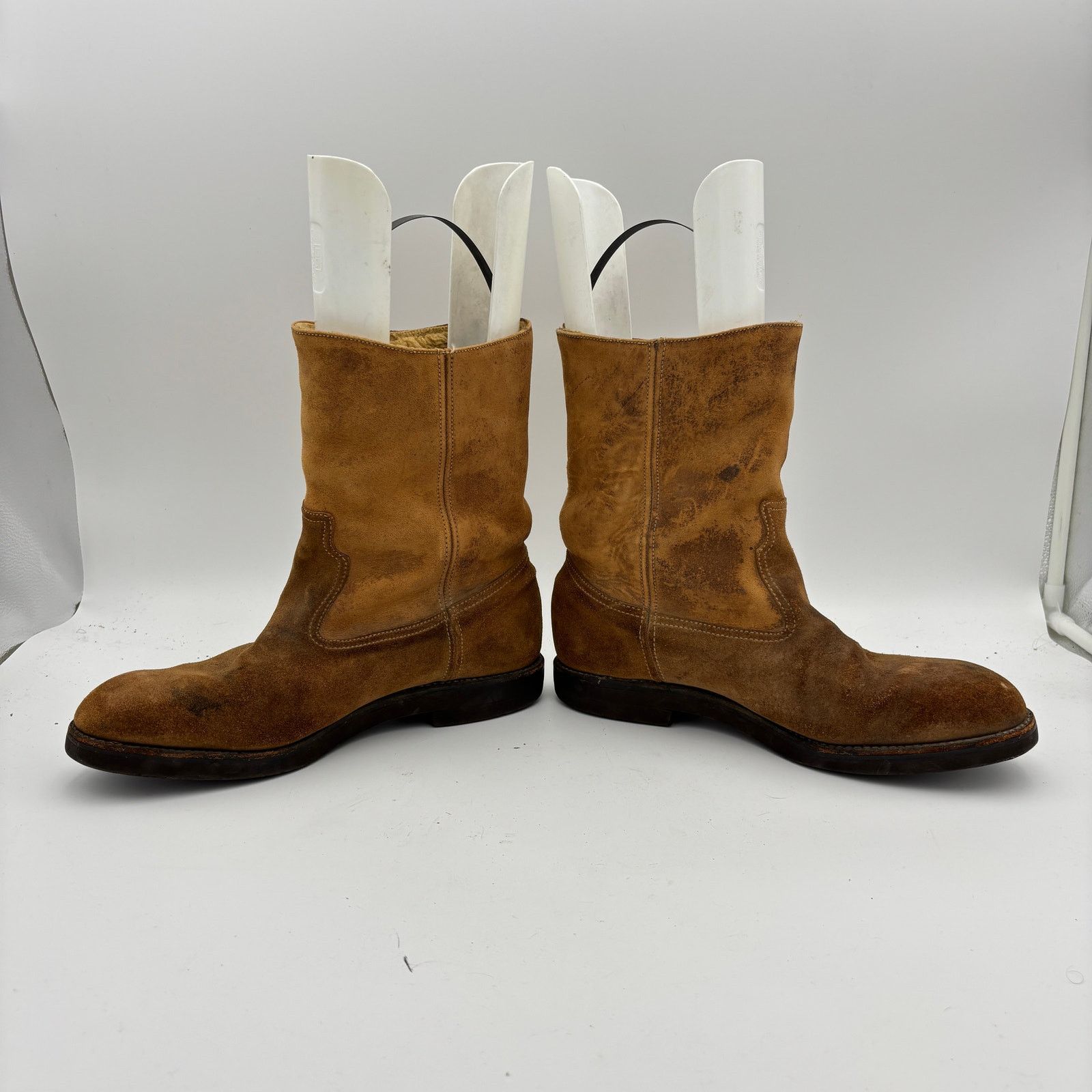 Vintage Vintage Herman Leather Shearling Lined Work Boots Men's 10 Size US 10 / EU 43 - 6 Thumbnail