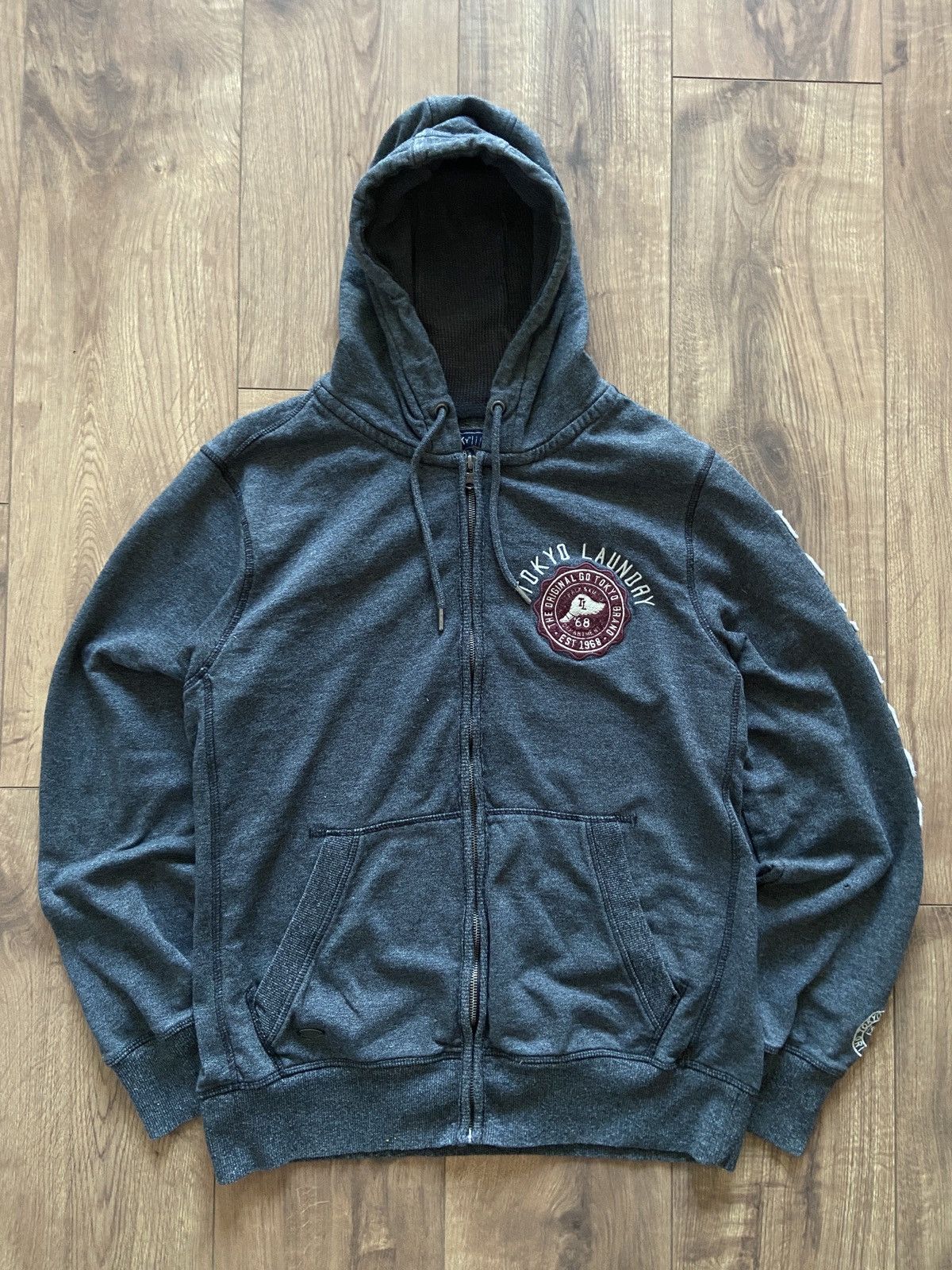 Japanese Brand Japanese Tokyo Laundry Handcrafted Zip-Hoodie Size US L / EU 52-54 / 3 - 1 Thumbnail