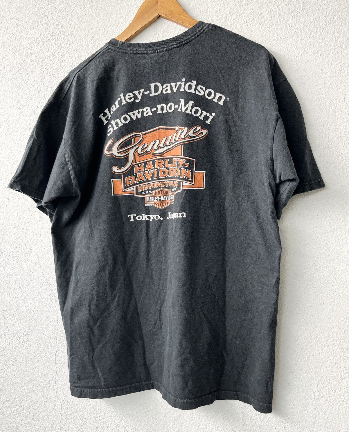 Harley Davidson Harley Davidson "Showa-no-Mori Tokyo" Eagle Graphic T-Shirt Size US L / EU 52-54 / 3 - 8 Thumbnail