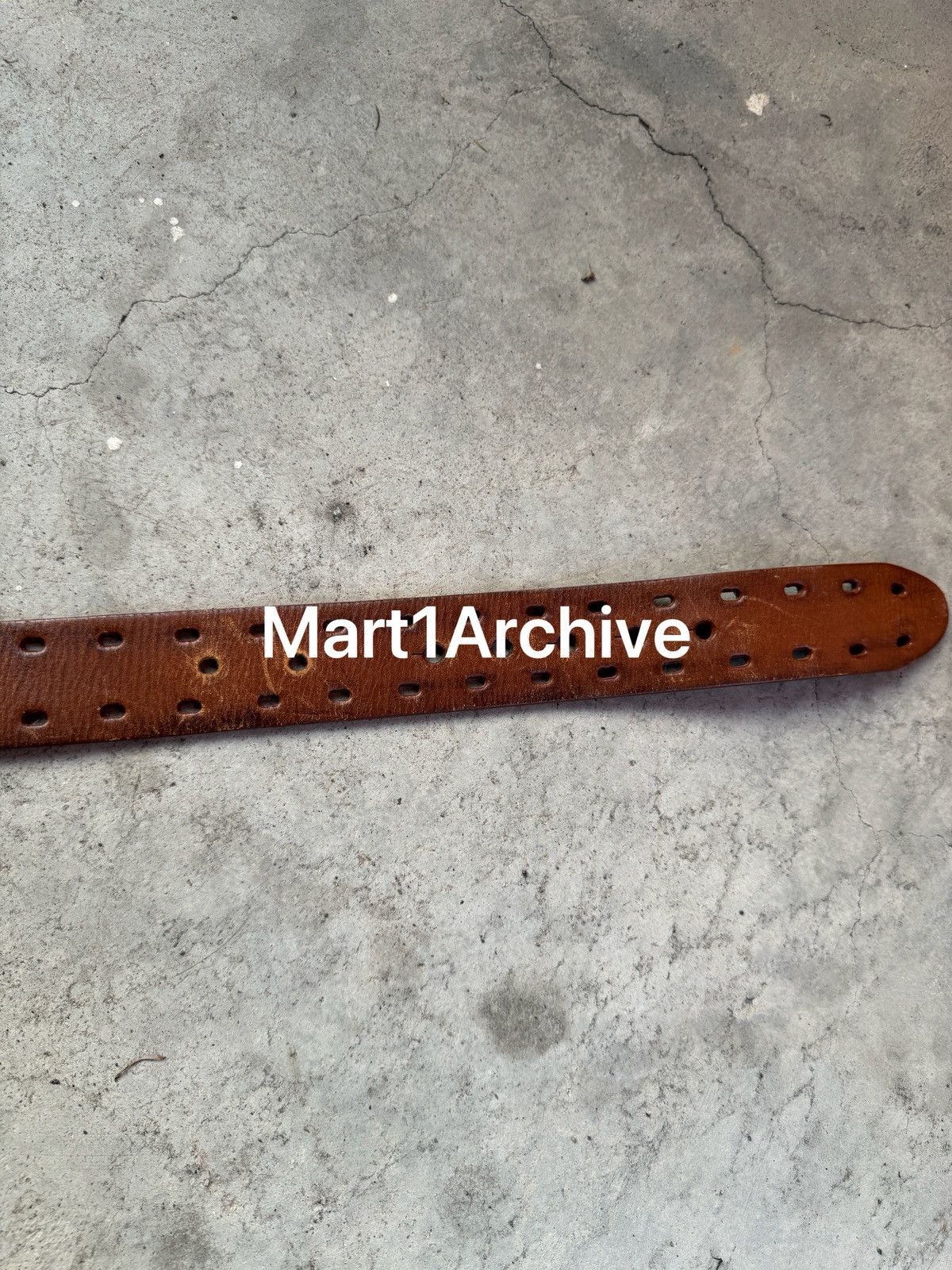 Comme des Garcons Comme Des Garçons 06SS The Rolling Stones Logo Belt Size 34 - 6 Thumbnail