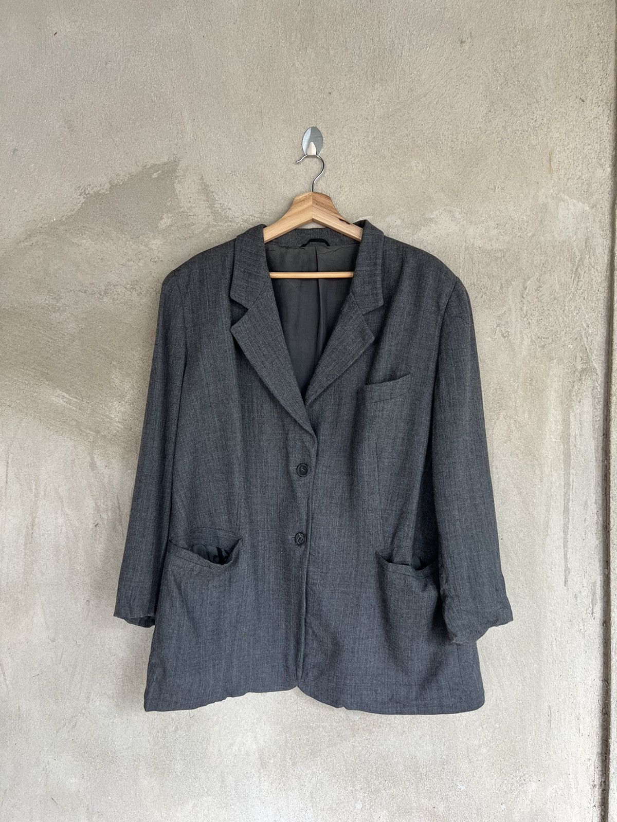 Krizia Uomo Krizia Blazer Jacket Size US L / EU 52-54 / 3 - 2 Thumbnail