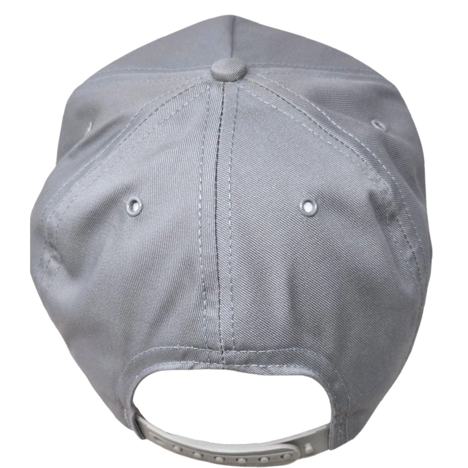 Vintage VINTAGE Uniloy Trucker Hat Patch Gray Snapback Adjustable Made In The USA Men One Size Gray USA Trucker Hat Mens Size ONE SIZE - 3 Thumbnail