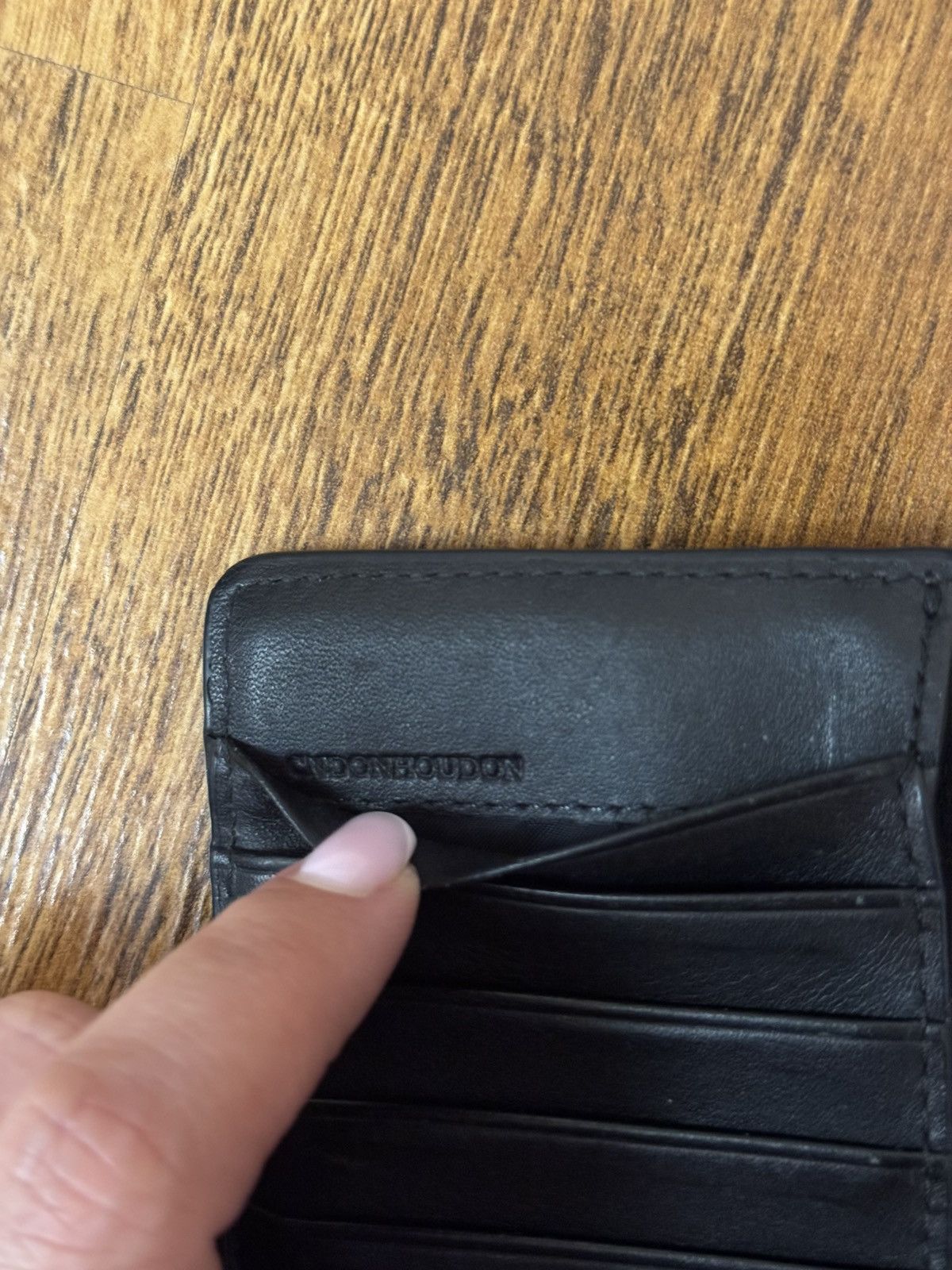 Burberry BURBERRY BIFOLD LEATHER BLACK-GRAY LARGE WALLET FULL SET Size ONE SIZE - 25 Thumbnail