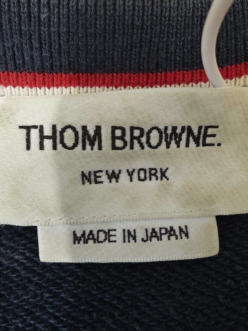 Thom Browne Thom Browne Blue hoodie Size US S / EU 44-46 / 1 - 3 Thumbnail
