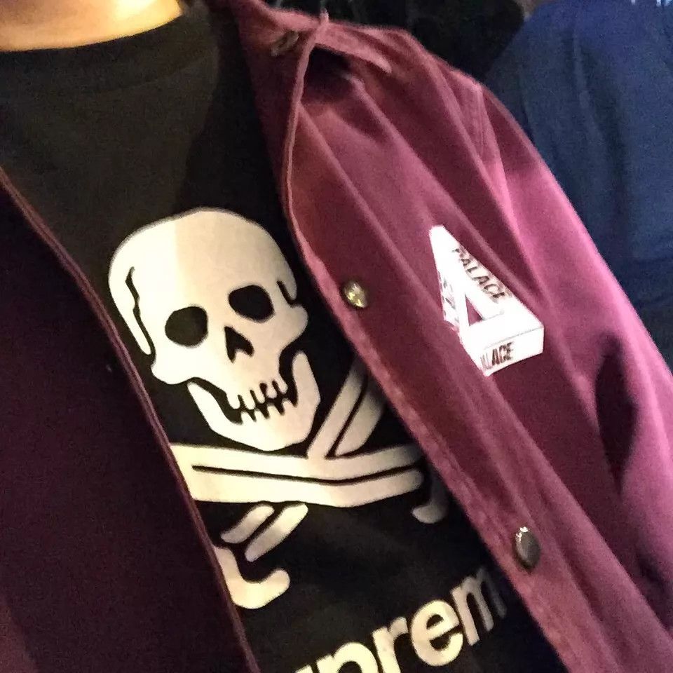 Palace Palace 15 OG Big Triangle Wine Red Track Jacket 95 New M Size US M / EU 48-50 / 2 - 5 Thumbnail