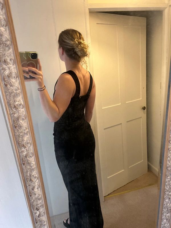 Nasty Gal Black maxi dress | Grailed