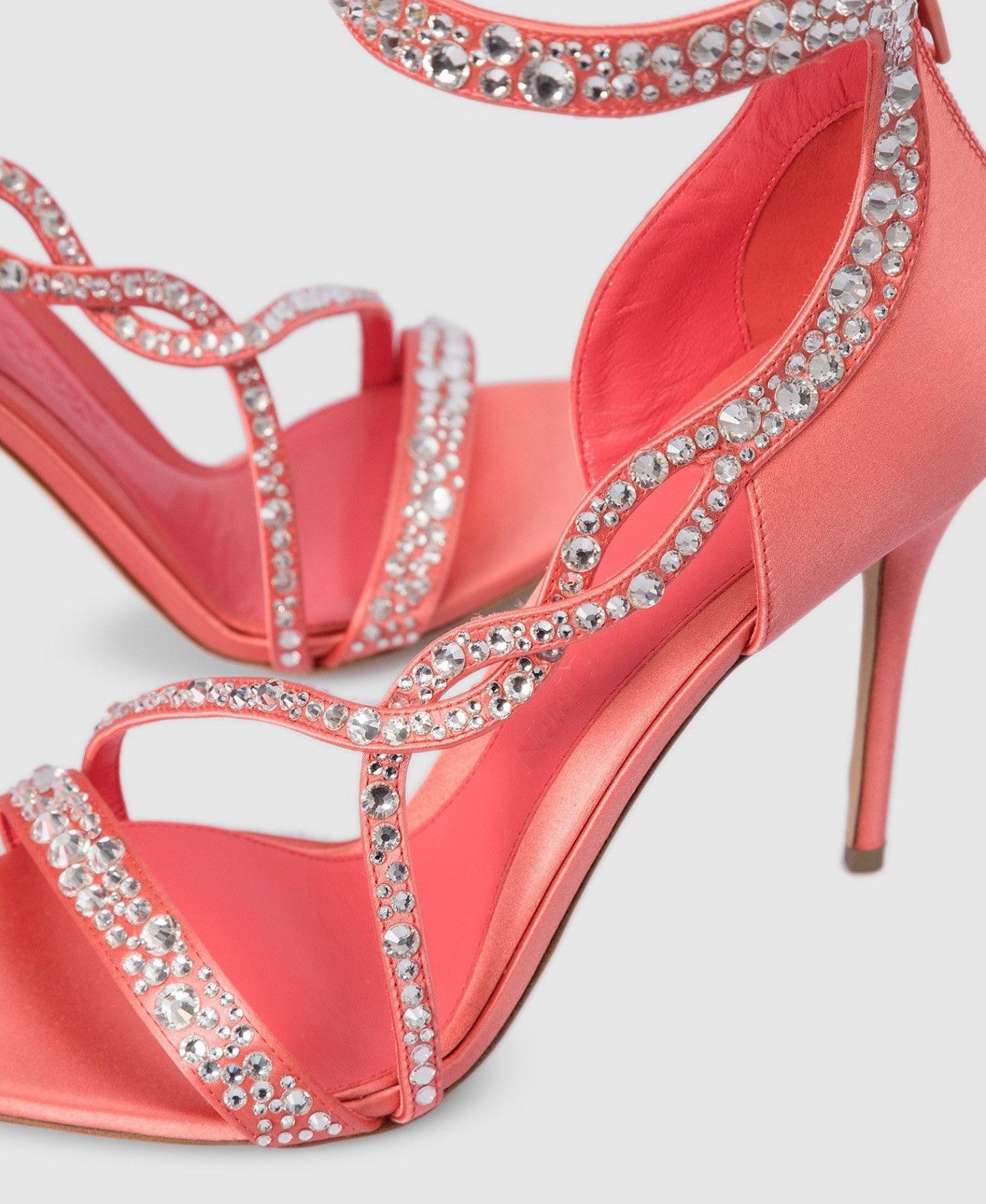 Alexander McQueen Last Alexander McQueen Pink Crystals Heels Size US 9 / IT 39 - 4 Thumbnail