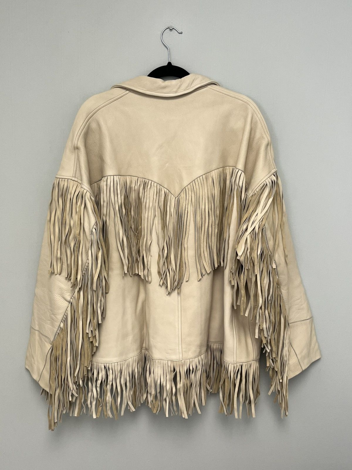 R13 Leather Fringe Jacket. Size US XL / EU 56 / 4 - 8 Thumbnail