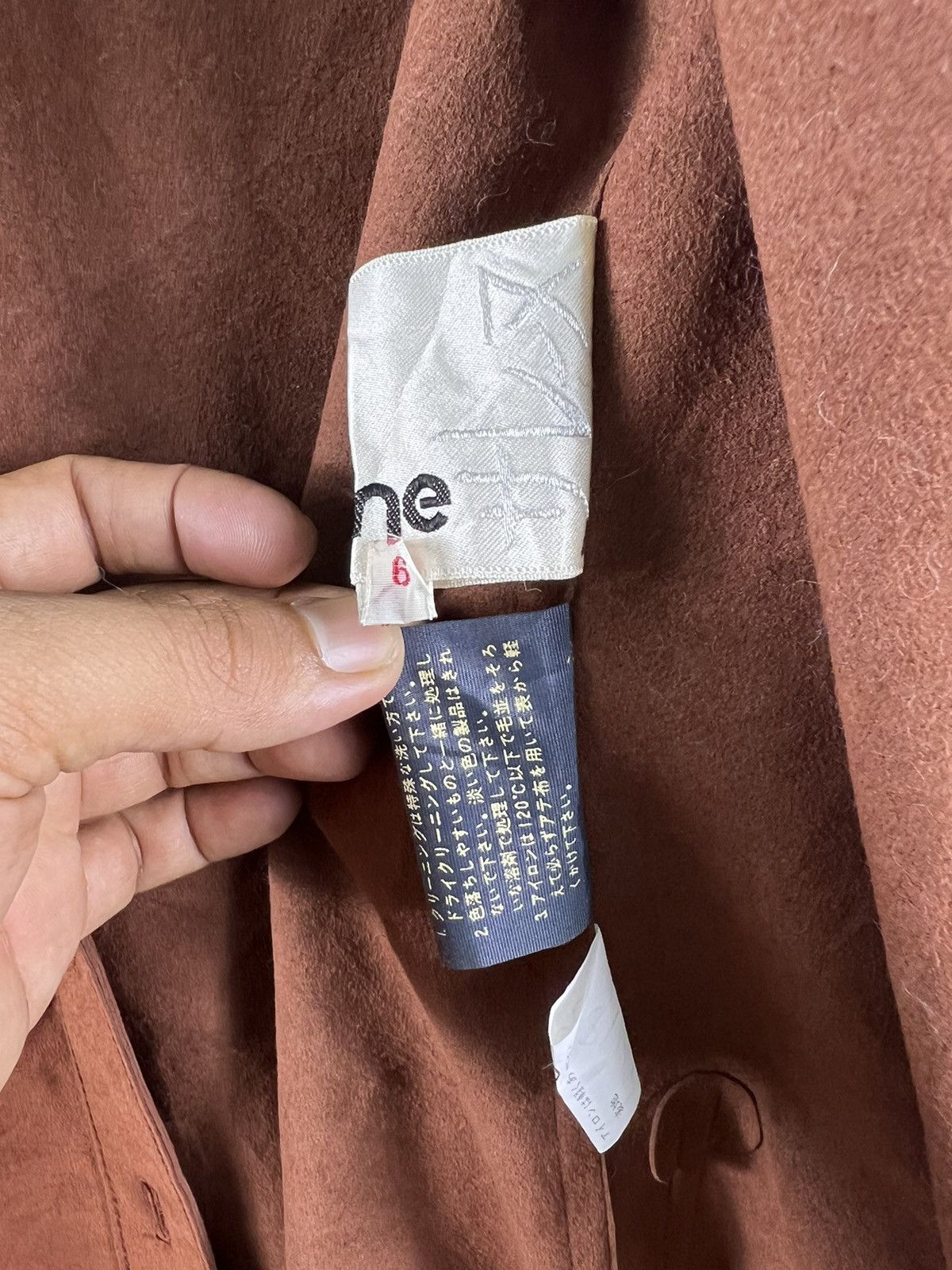 Japanese Brand 🔥 SUEDE LEATHER LONG JACKET Size M / US 6-8 / IT 42-44 - 9 Thumbnail