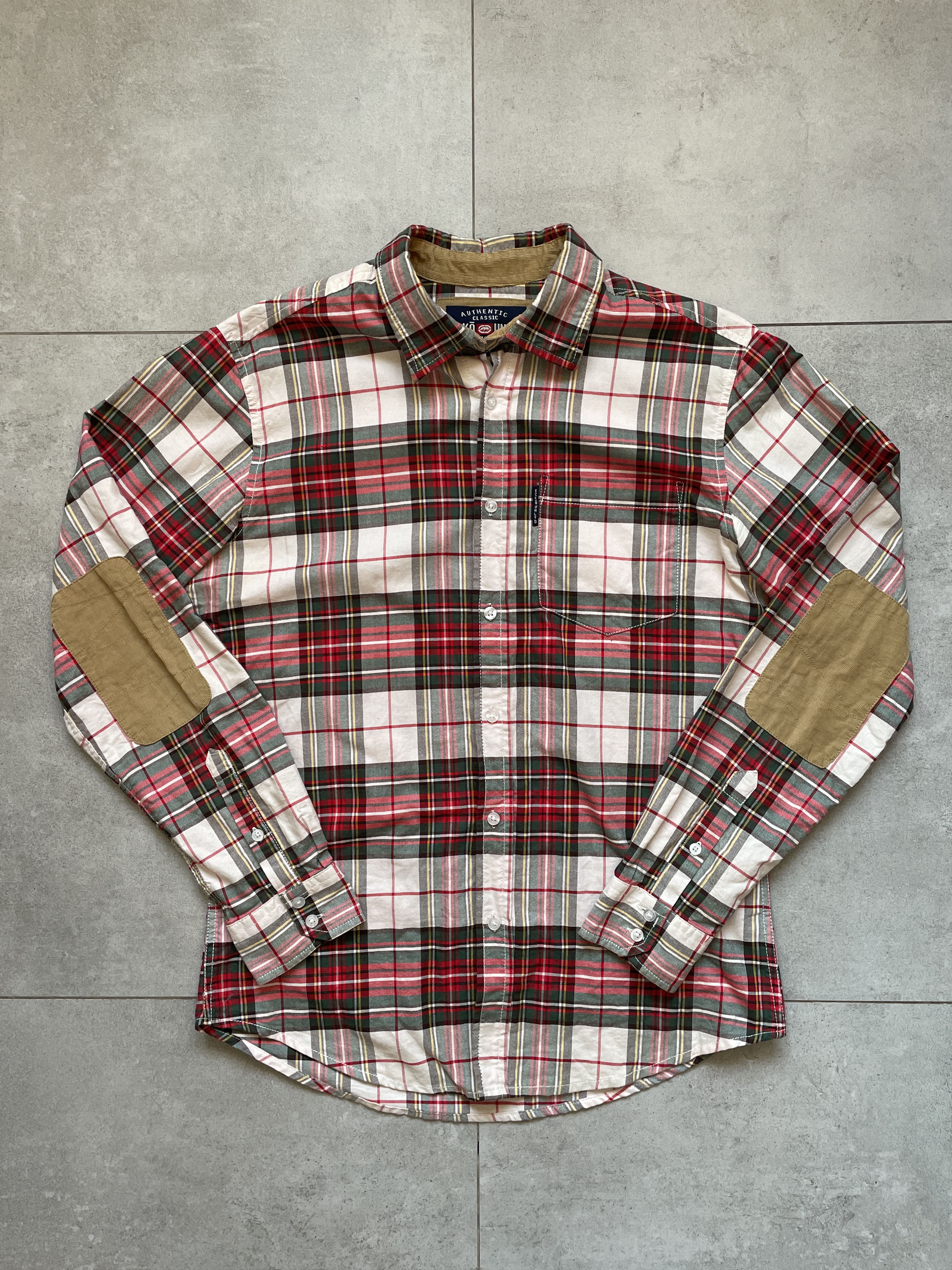 Ecko Unltd. Y2K ECKO UNLTMD UNLIMITED CHECKED RED WHITE BUTTONS UP SHIRT Size US M / EU 48-50 / 2 - 1 Thumbnail