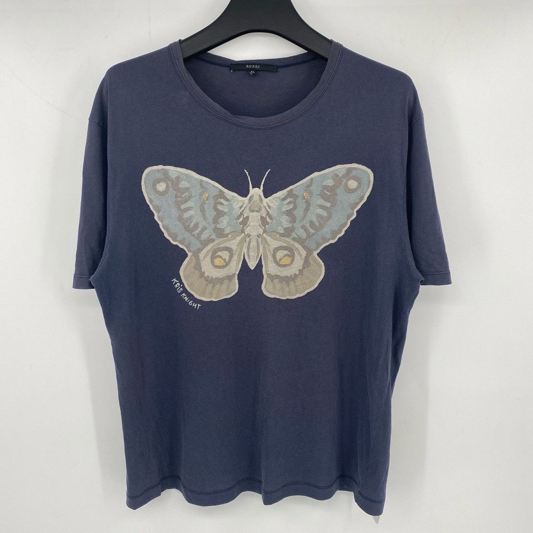 Gucci Gucci butterfly back letter short sleeve Nextarrow-2412 Size US XL / EU 56 / 4 - 1 Thumbnail