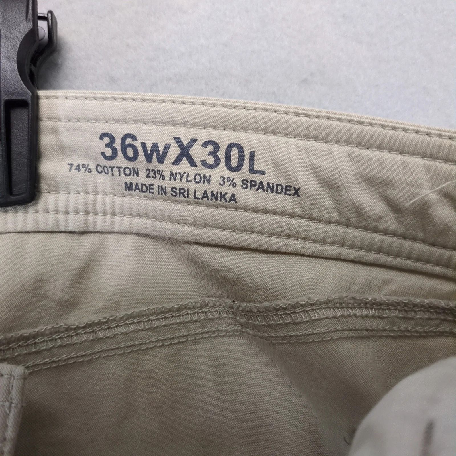 Other Solaris Khaki Hiking Pants Men's 36x30 Zip Pocket Straight Size US 36 / EU 52 - 3 Thumbnail