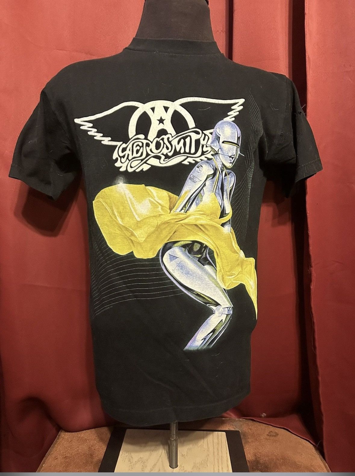 Aerosmith Vintage Aerosmith Tshirt Y2k Hajime Sorayama Band Tee Art Size US M / EU 48-50 / 2 - 1 Thumbnail
