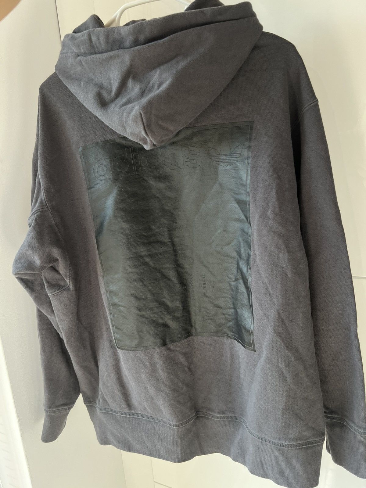 Adidas Adidas EQT Kaval Graphic Grey Premium Overprinted Hoodie Size US M / EU 48-50 / 2 - 4 Thumbnail