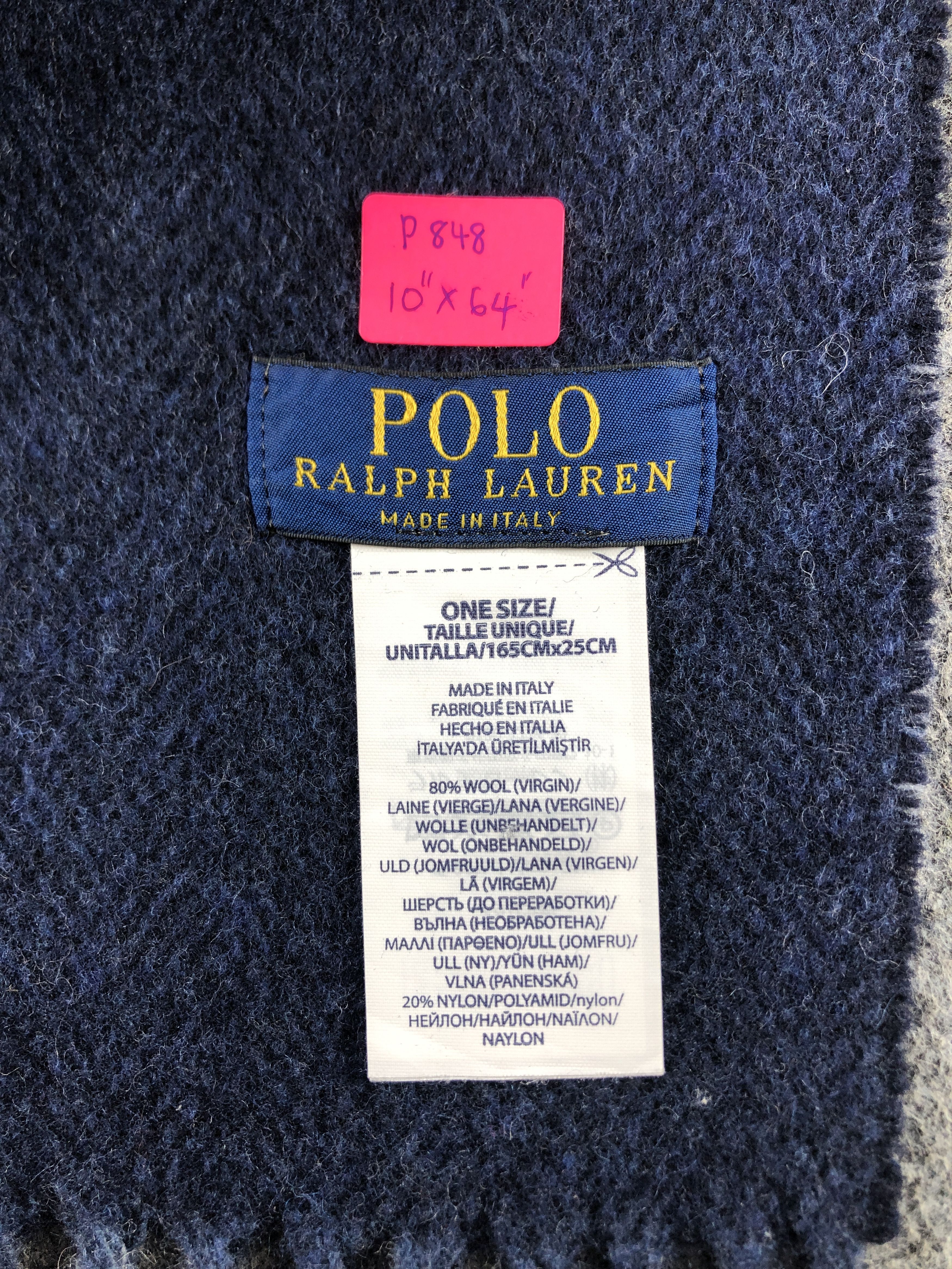 Polo Ralph Lauren Polo Ralph Lauren Scarf / Muffler / Neckwear P848 Size ONE SIZE - 4 Thumbnail