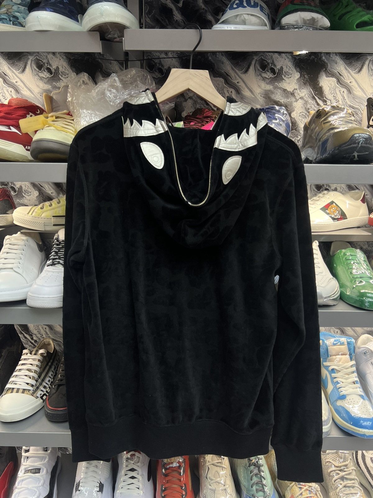 Bape Bape Shark Full Zip Hoodie Size US L / EU 52-54 / 3 - 2 Thumbnail