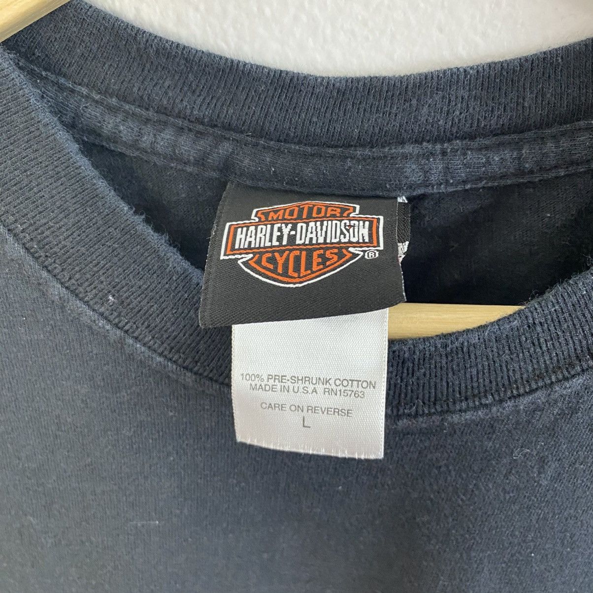 Harley Davidson Vintage Harley Davidson T Shirt L Great Falls Montana Size US L / EU 52-54 / 3 - 5 Thumbnail