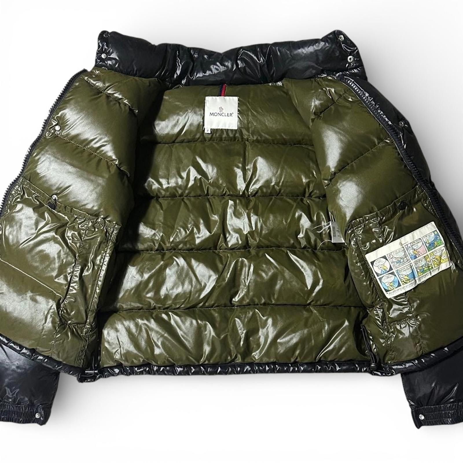 Moncler Moncler - Men's Black Shiny Puffer Jacket Size US M / EU 48-50 / 2 - 8 Thumbnail