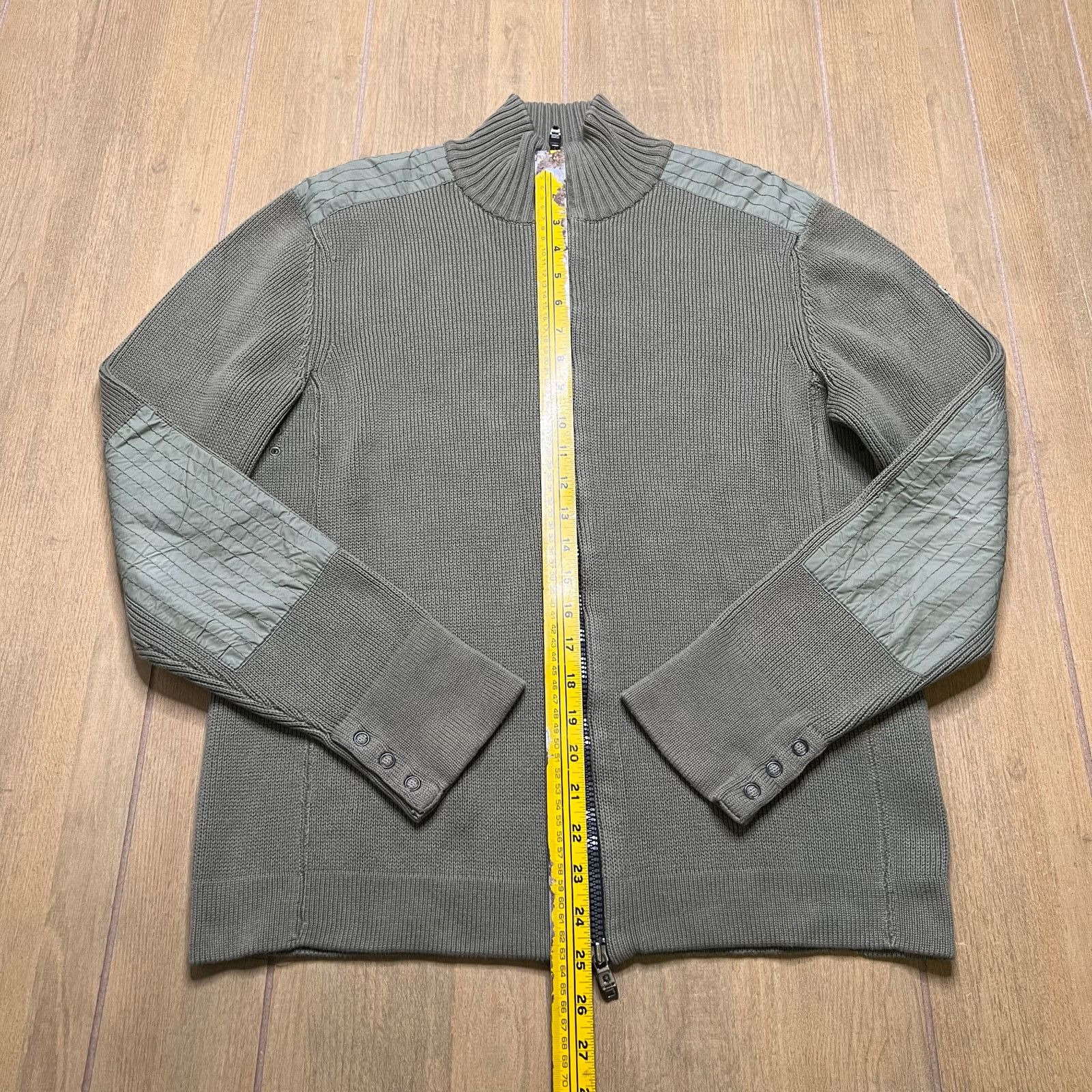 Victorinox Vintage Victorinox Swiss Army Knit Full Zip Sweater M/L Size US M / EU 48-50 / 2 - 4 Thumbnail