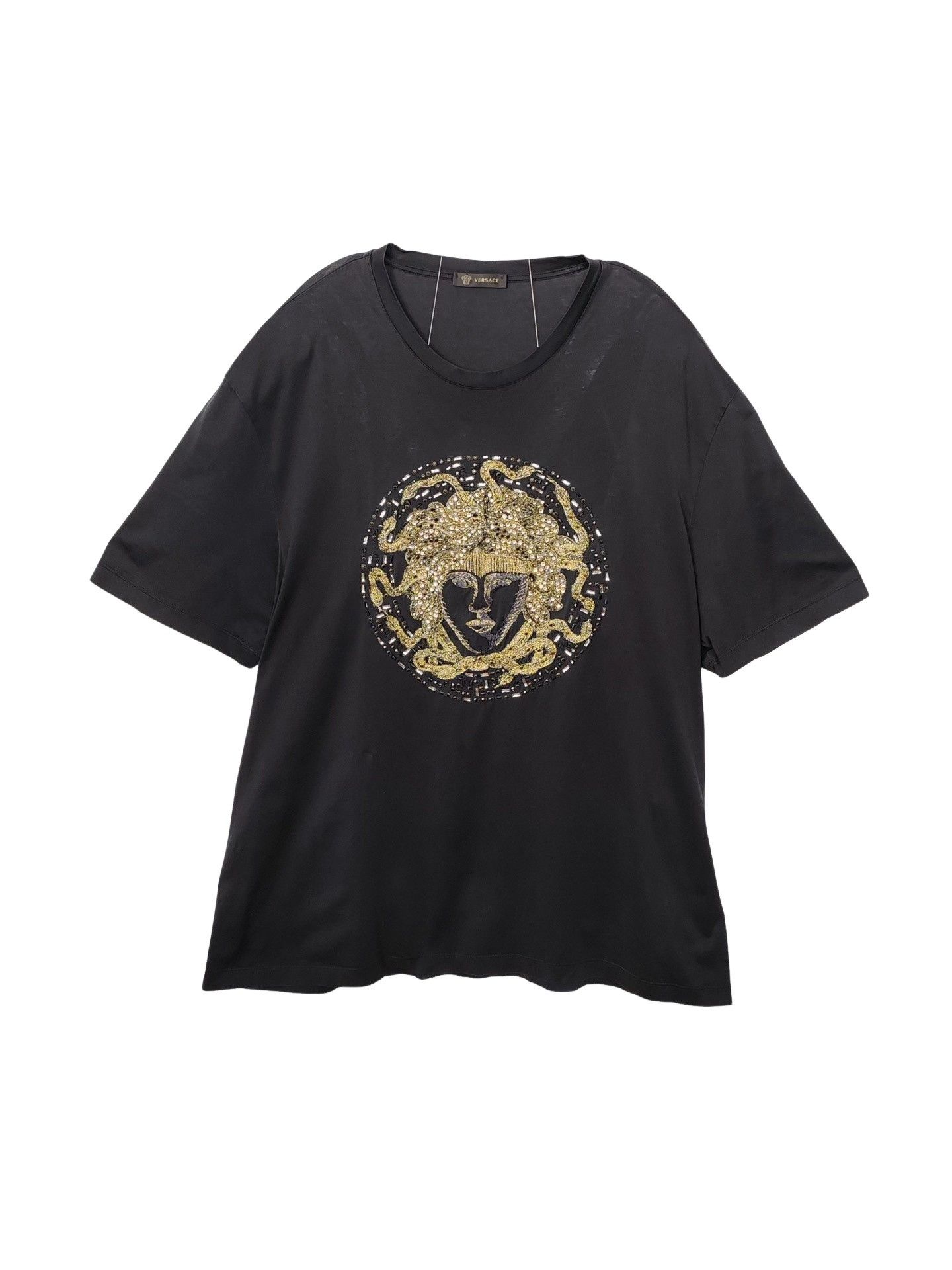 Versace Versace Medusa Embellished T-Shirt Size 5XL Size US XXL / EU 58 / 5 - 1 Thumbnail