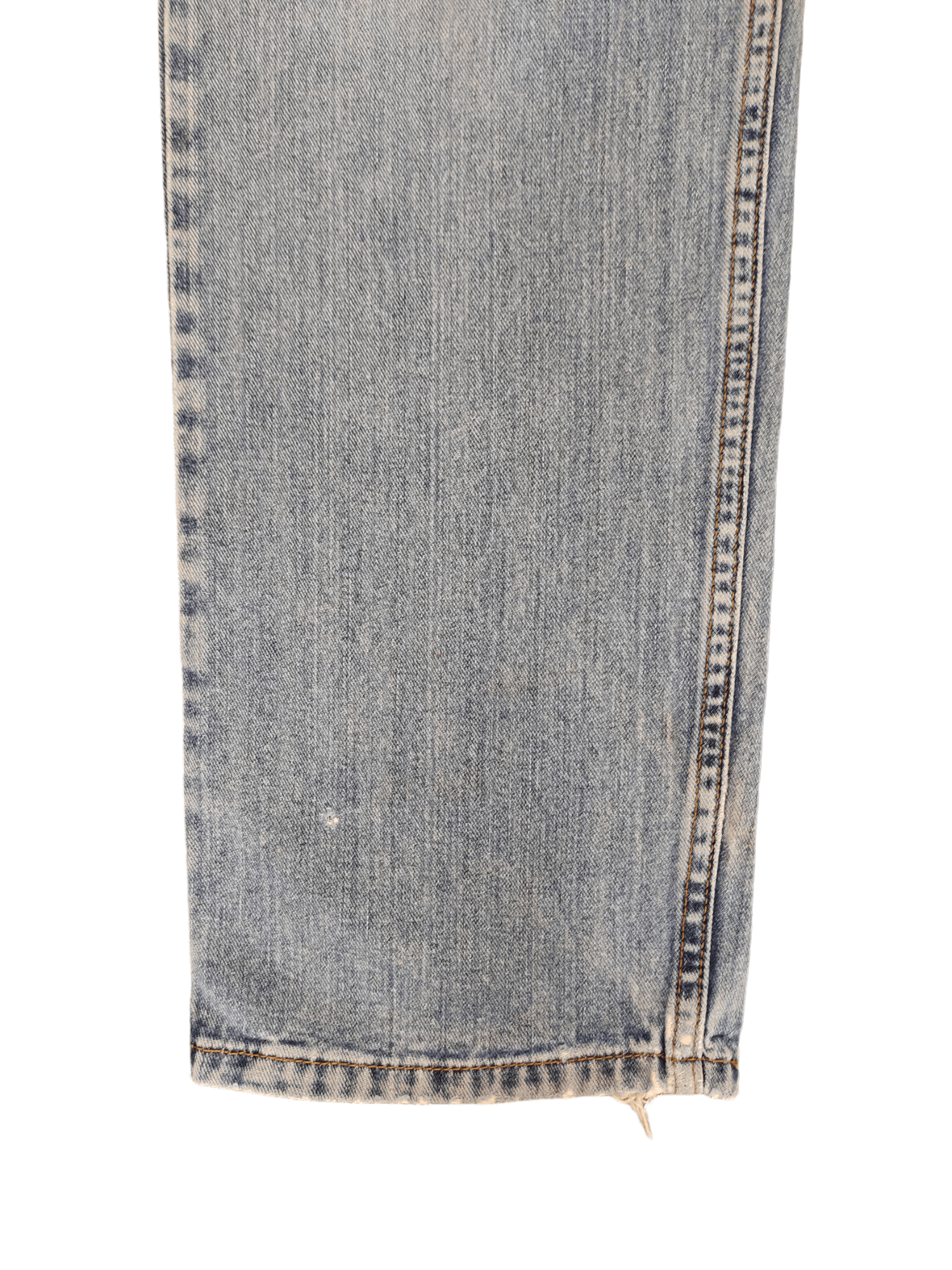 Levi's Size 36x33 Vtg Levis 505 Regular Fit Jean Distressed Painted Size US 36 / EU 52 - 10 Thumbnail