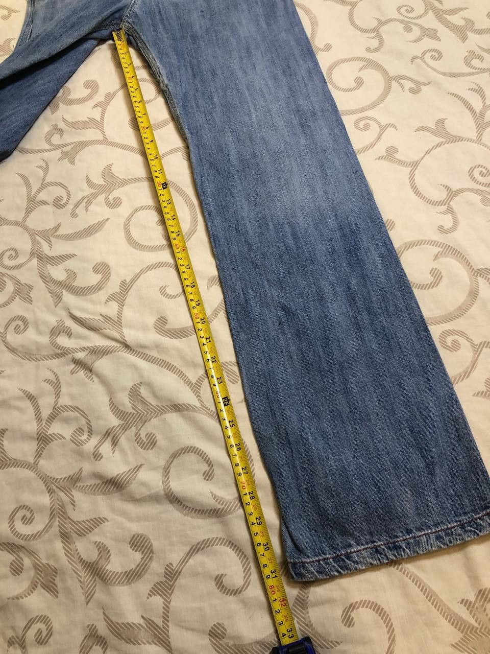 Diesel DIESEL BRADDO Denim Distressed Regular Slim Straight Jeans Size US 30 / EU 46 - 7 Thumbnail