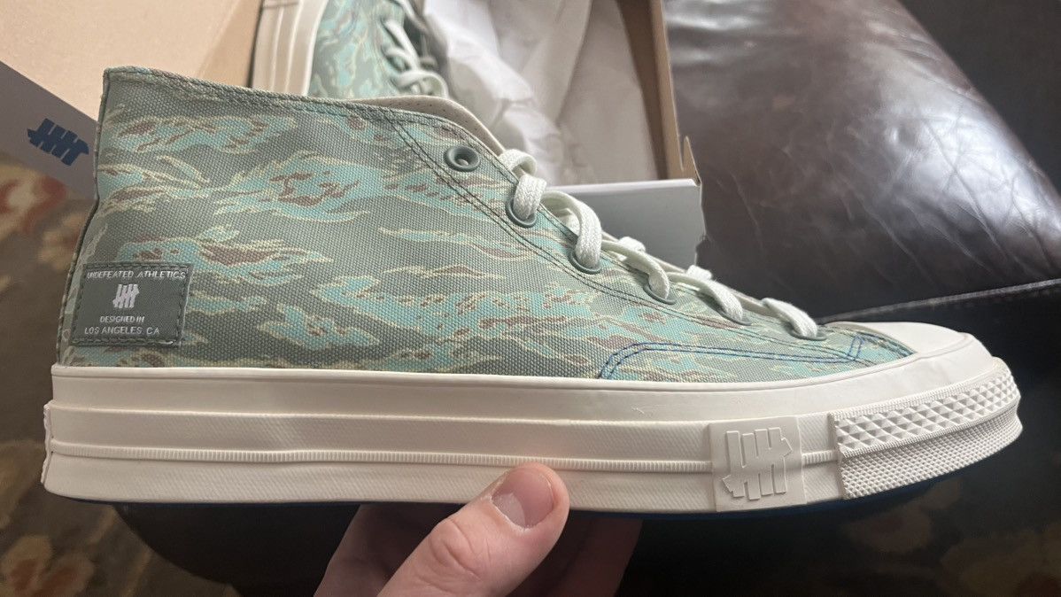 Converse x Undefeated mid-top in Tiger Camo