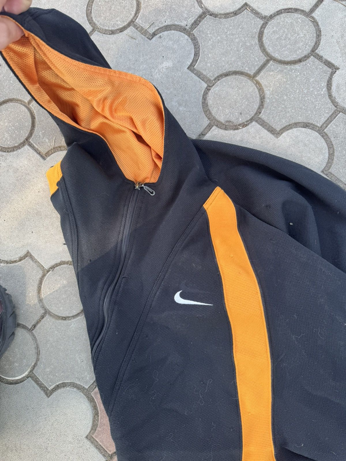 Nike Vintage Nike Basketball Big Logo Zip Hoodie 90s Size US L / EU 52-54 / 3 - 4 Thumbnail
