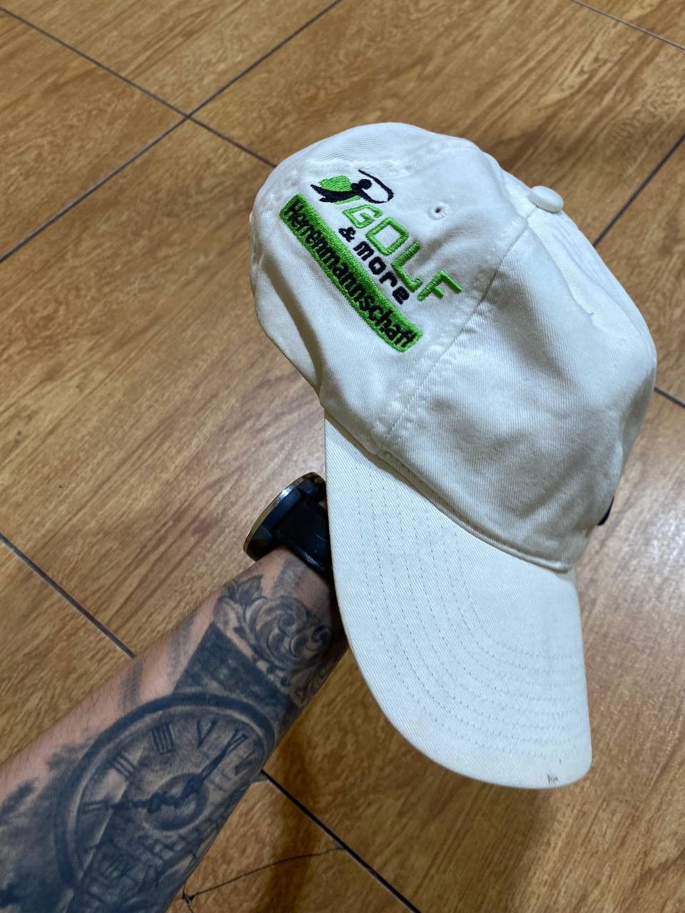 Nike Hats white Vintage Nike Cap big logo Y2K streetwear Size ONE SIZE - 4 Thumbnail