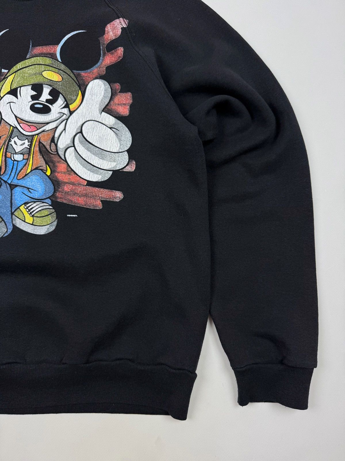 Disney × Mickey Mouse × Vintage Y2K Vintage Disney Mickey Mouse Hip-Hop Sweatshirt Size US M / EU 48-50 / 2 - 4 Thumbnail