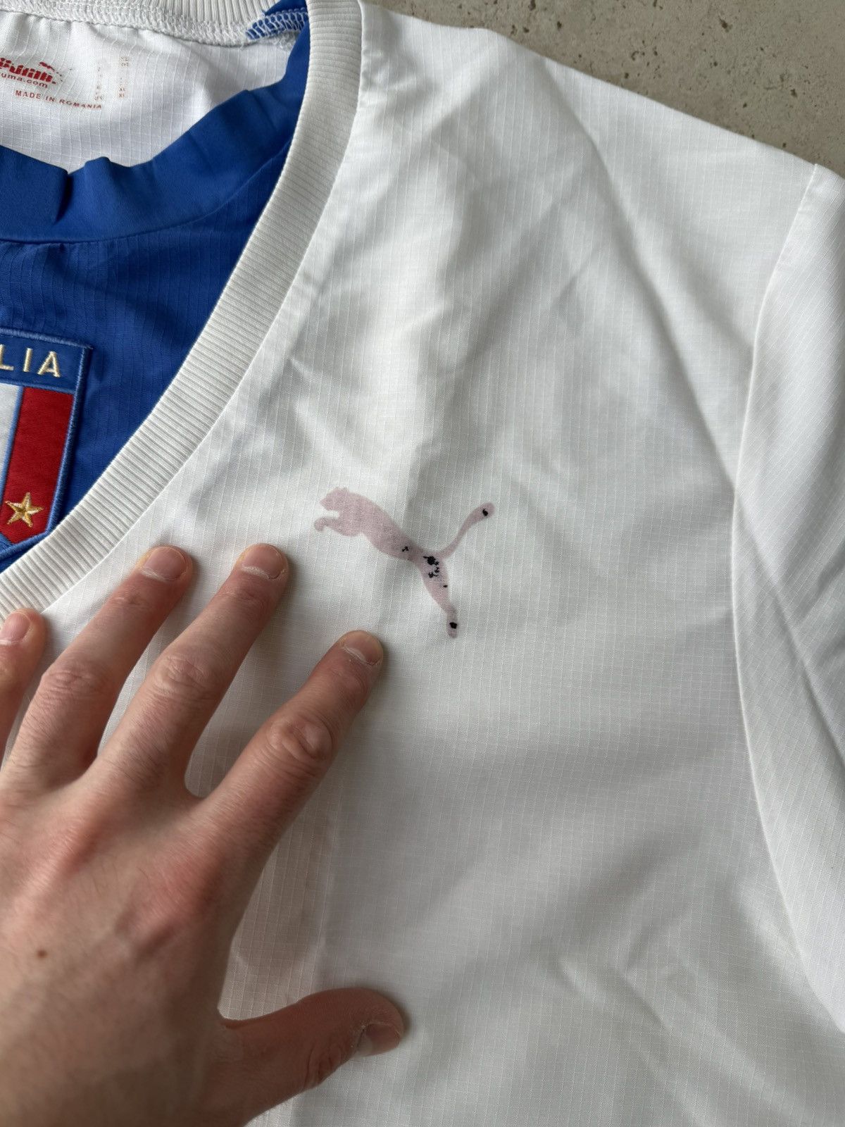 Puma 2006 Puma Italy Soccer Jersey Francesco Totti World Cup Size US XL / EU 56 / 4 - 4 Thumbnail