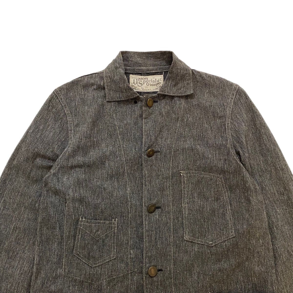 Japanese Brand × Vintage ☀️Vintage Union Special Overall chore style jacket Size US S / EU 44-46 / 1 - 6 Thumbnail