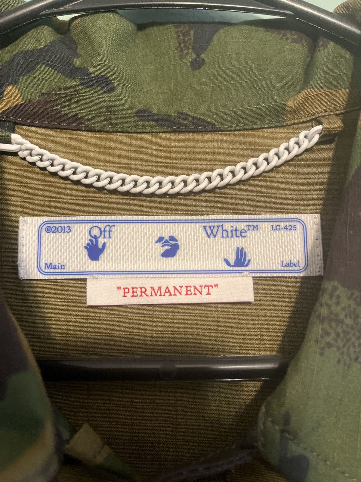 Off-White Off-White Camo Patch Field Jacket- Green Size US S / EU 44-46 / 1 - 11 Thumbnail