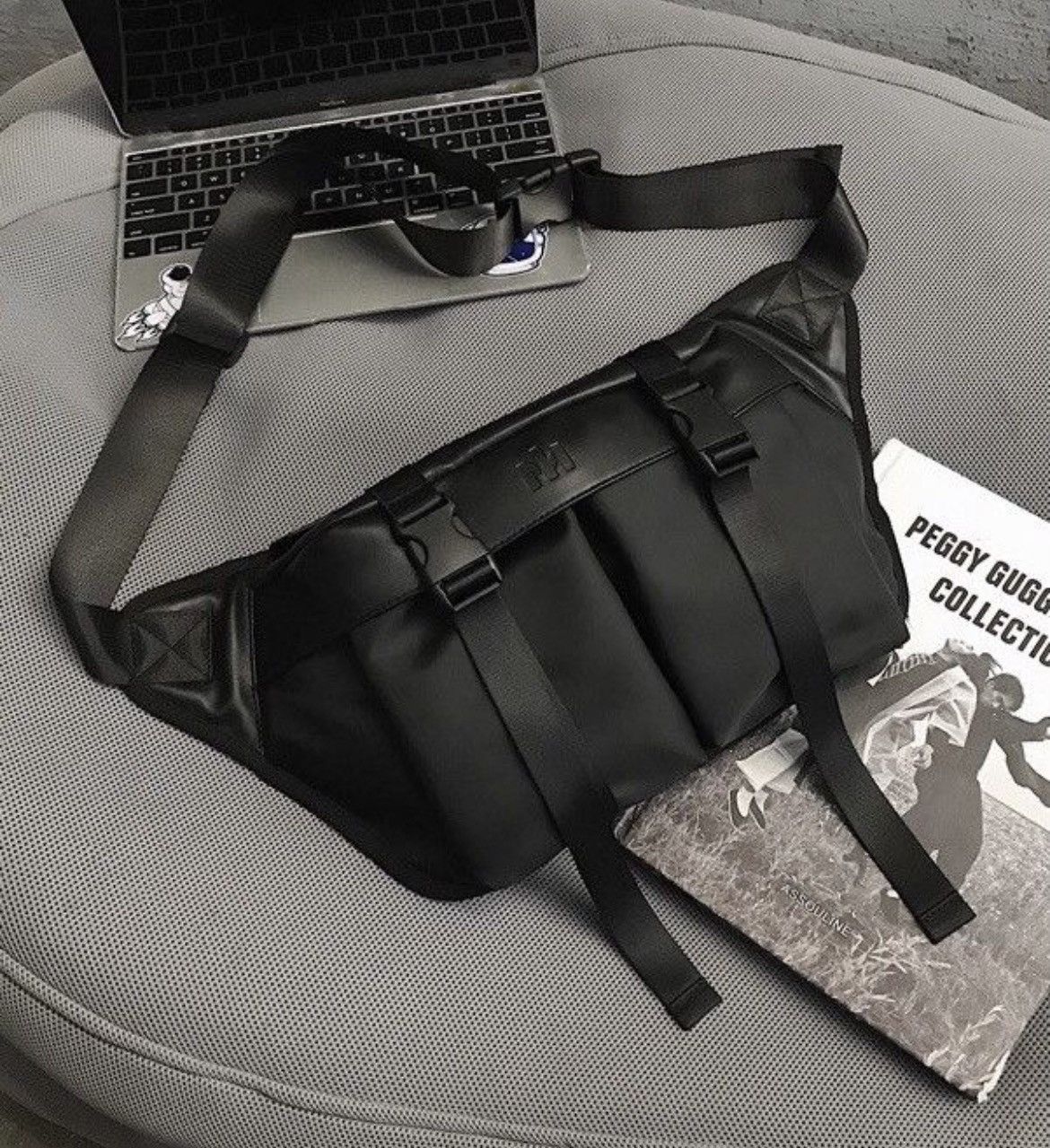Japanese Brand Utility grunge y2k side sling bag Size ONE SIZE - 4 Thumbnail