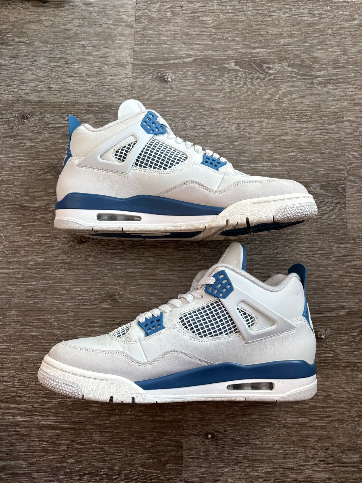 Jordan Brand Air Jordan 4 Retro “Military Blue” (2024)*PRE-OWNED*REP. BOX Size US 12 / EU 45 - 2 Thumbnail