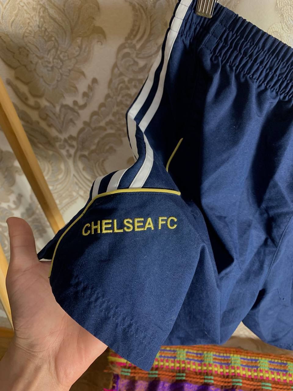 Vintage VERY RARE ADIDAS FC CHELSEA LONDON ENGLAND SOCCER SHORTS Y2K Size US S / EU 44-46 / 1 - 9 Thumbnail