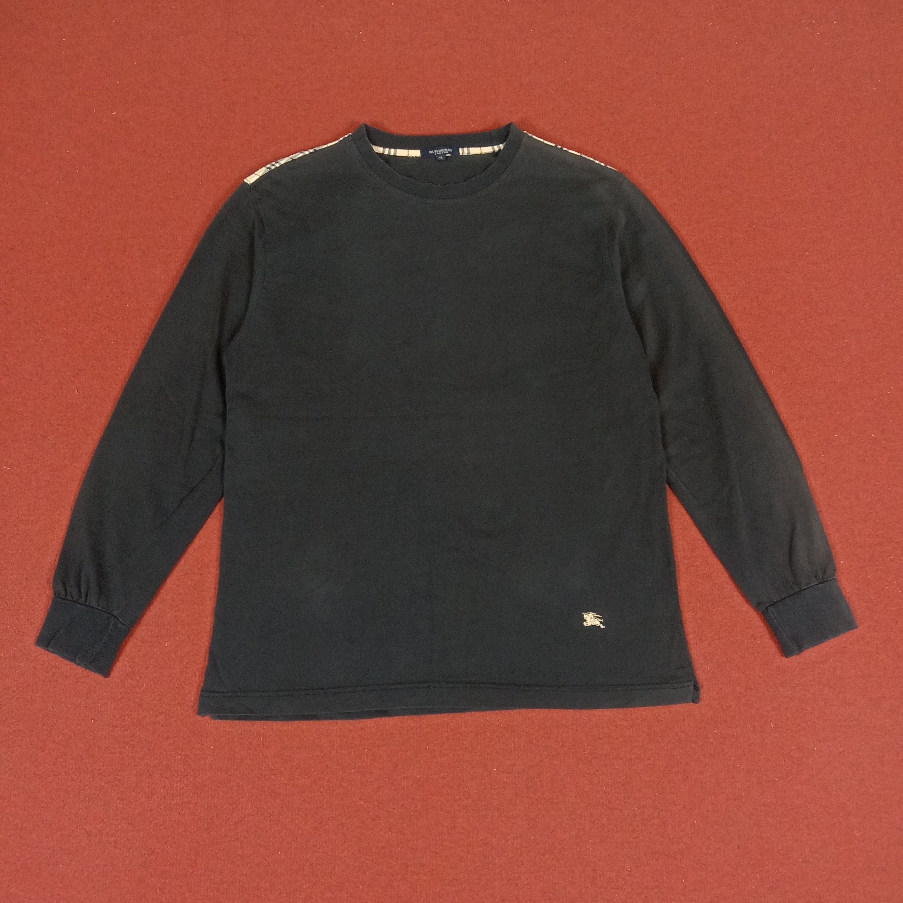 Burberry Burberry London Small Logo Nova Check Design Tshirt Size US L / EU 52-54 / 3 - 3 Thumbnail